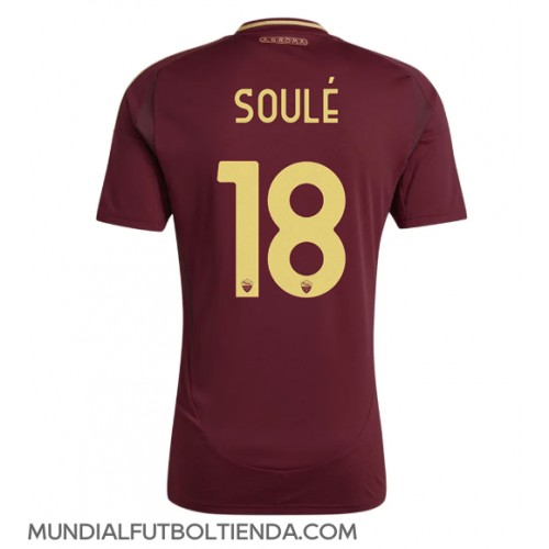 Camiseta AS Roma Matias Soule #18 Primera Equipación Replica 2024-25 mangas cortas